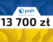 13 700 zł na pomoc dla Ukrainy
