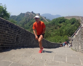 Marcin Świerc na The Great Wall Marathon